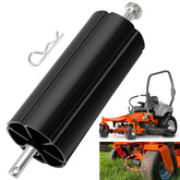 FancyTark deck roller and rod set close-up, showcasing sturdy construction for reliable lawn mower maintenance.
