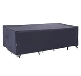 FandJ Outdoors patio table cover close-up of durable rip-stop fabric.