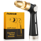 FANHAO garden hose nozzle with high-pressure jet for tough cleaning tasks