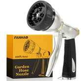 FANHAO heavy-duty hose nozzle with die-cast metal for lasting durability.