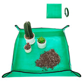 FANTIAN repotting mat on counter showing mess-free soil care and plant care workflow