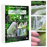 FARAER 10x10ft ultra-fine mesh garden netting protects crops while allowing airflow.