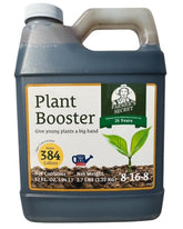 Farmer's Secret Plant Booster bottle front showing label and concentrated formula for early growth.
