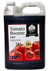 Farmers Secret Tomato Booster bottle cap close-up showing secure reseal for storage