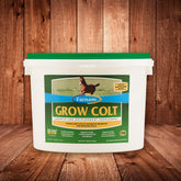 Farnam Grow Colt pellets for foal nutrition supporting balanced growth and bone health