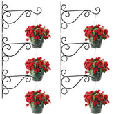 Fasmov 6-pack hanging bracket mounted on wall for sturdy planters.