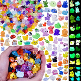 Faunamancy 200-pcs mini resin animals collection for vibrant fairy garden visuals.