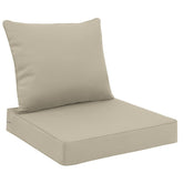 Favoyard outdoor seat cushion 22x24 front view, durable and comfortable for patio seating.