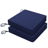 Favoyard patio chair cushions 19x19x3 blue provide soft support for outdoor seating