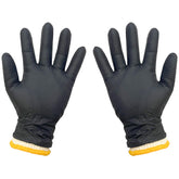 FayLongSky BBQ gloves packaging with cotton liners and nitrile set for heat-safe handling.