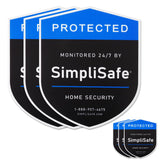 FBORHAFY SimpliSafe yard sign 9x11 enhances curb visibility and signaling home protection.