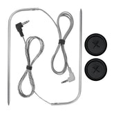 FCCUM replacement meat probe compatible with Traeger grills for precise temperature monitoring