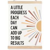 FDHSPAAM positive affirmations boho sunshine wall art adds cozy ambiance to any room.