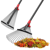 Feblomst adjustable rake head 9-17 inch for rapid lawn cleanup.