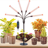 FECiDA 2026 six-head table top grow light on desk supports seed starting and healthy growth.