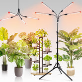 FECiDA Gamechanger 36W Grow Light on tripod for easy indoor gardening.