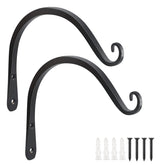 FEED GARDEN 8inch bracket outdoor supports sturdy hanging plants and feeders.