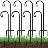 FEED GARDEN 32-inch adjustable shepherd hook in rust-resistant steel for outdoor hanging