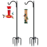 FEED GARDEN Bird Feeder Pole, 60-inch height, for stable outdoor display.