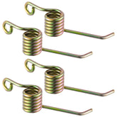 Feekoon 4-pack universal power rake springs for reliable dethatching replacements