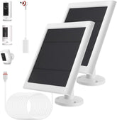 Fehuatenda IP65 solar panel for Ring cameras; rugged outdoor power with secure mounting.