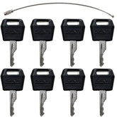 Feishunteng D250 ignition key set for Case IH equipment enables quick replacement