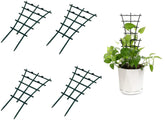 Feitore mini plant trellis shown in a superimposed setup for space-saving climbing plants.