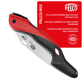 FELCO 603 folding saw curved blade for fast pruning at height.
