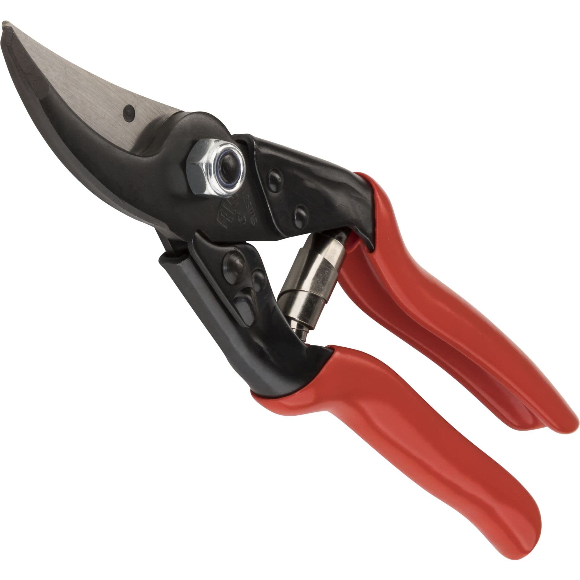 Felco F5 pruning shears with all-steel handles for durable garden cuts