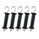 FENCE SHOCK Fensmile insulated gate handle 5pcs showcasing durable, weatherproof design for electric fencing.