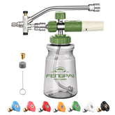 FENG PAI foam cannon dual connector for quick water and foam switching.