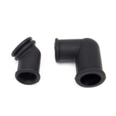 Fenhaliny breather tube grommet kit with 45-degree connector for secure airflow