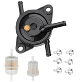 Ferilter fuel pump kit for Kawasaki engines, front view, supports smooth starts.