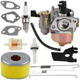 Ferilter GX160 carburetor kit close-up illustrating precise fuel delivery for reliable engine operation.