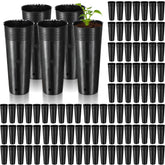 Ferrochef tall tree pot 11.8 inch deep nursery pot ready for larger transplants and robust roots