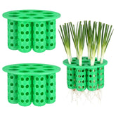 Ferrochef two-pack green onion planter front view shows compact, sustainable kitchen helper for fresh scallions.