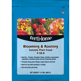 Ferti-lome Blooming and Rooting plant food bag boosts roots and blooms.