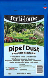Ferti-lome Dipel Dust on vegetables provides biological pest control