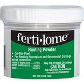 Ferti-lome Rooting Powder cutting-dip for faster root formation and healthier transplant success.