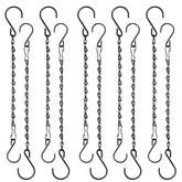 Fetanten 10-inch hanging chain with large S hooks for sturdy planter support