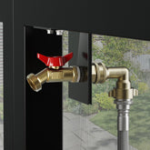 FETUSI water spigot kit for outdoor access with durable brass connector