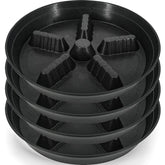Feyvdzv plant saucer 12-inch protects floors while catching excess water.