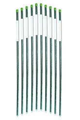 FiberMarker driveway markers 36-inch, dark green, visible at night for safer navigation.