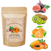 Ficoszo kiwi seeds packaging with labels for easy home garden planning.