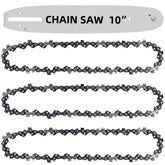 Fifchall 10-inch chainsaw chain with S40 drive links for smooth cutting.