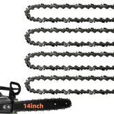 Fifchall 14-inch chain with 52 drive links for versatile compatibility and smooth cuts