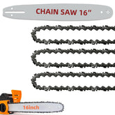 Fifchall 16inch bar and chain combo for efficient cutting and versatile outdoor use.