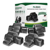 Filpestco XL tunnel trap front view shows a safe design for homes and yards.