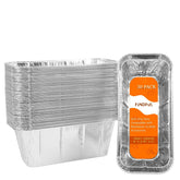 Findful drip pan liners attached to a 36 inch Blackstone griddle for easy cleanup