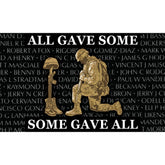 FindingKing military flag with grommets for durable outdoor display